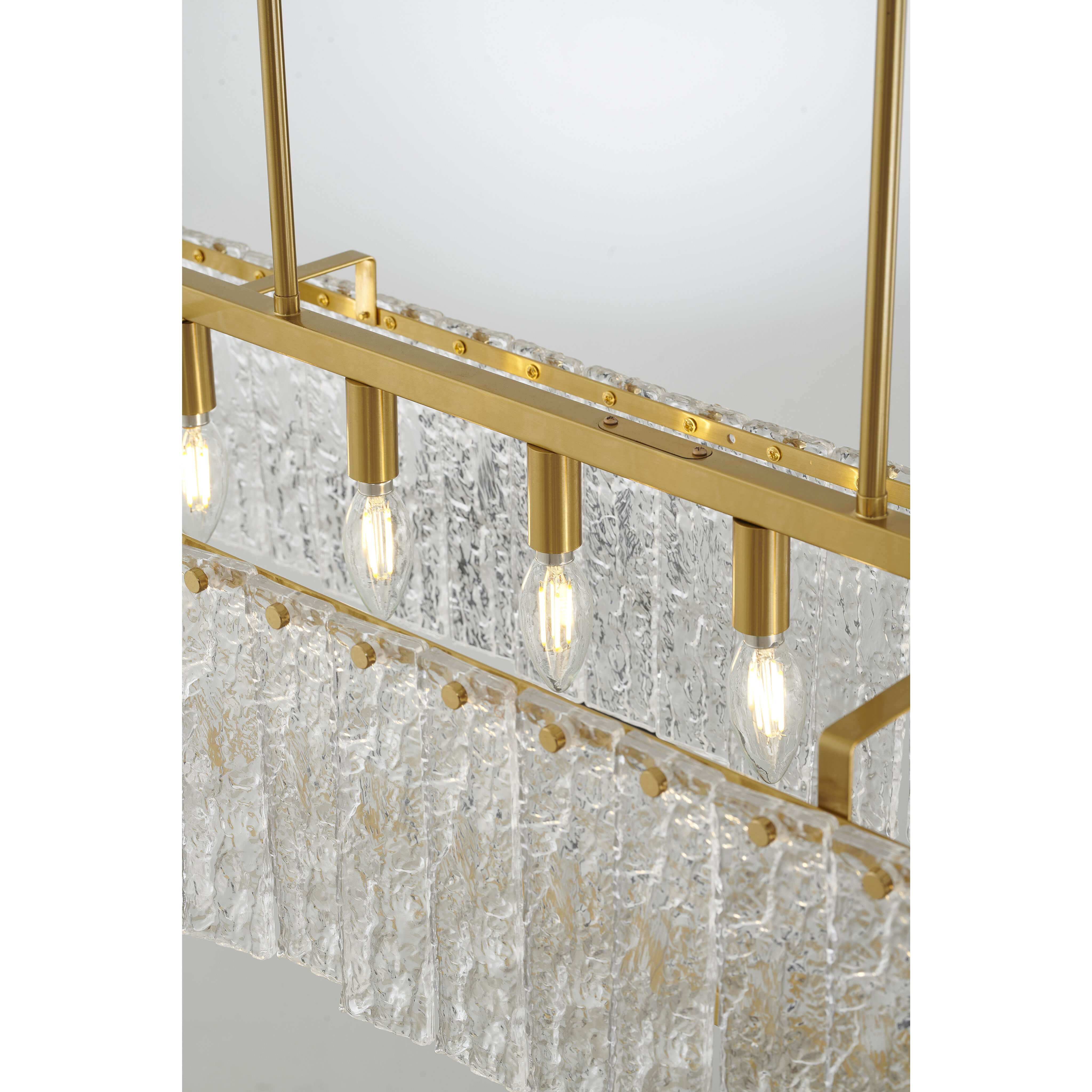 Canada LED 11.25 inch Brass Chandelier Ceiling Light